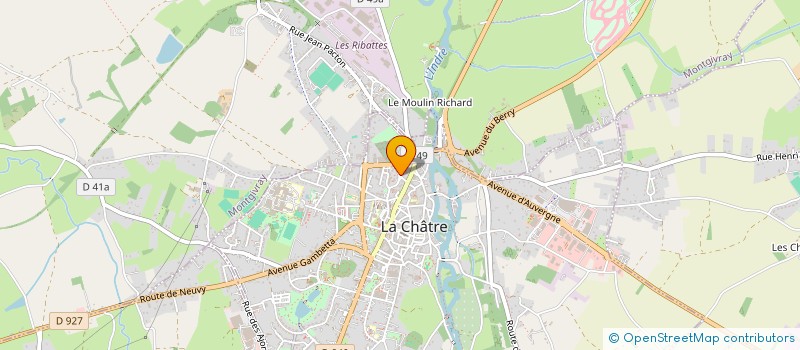 localisation de l'entreprise QACHCHA INDRE à LA CHATRE