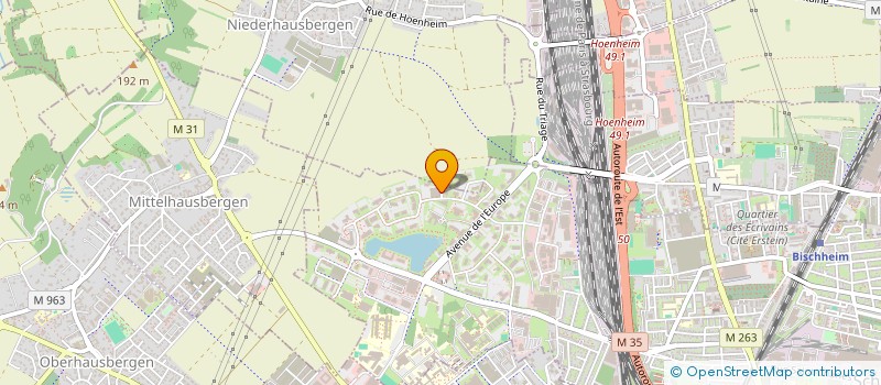 localisation de l'entreprise QAD EUROPE à SCHILTIGHEIM