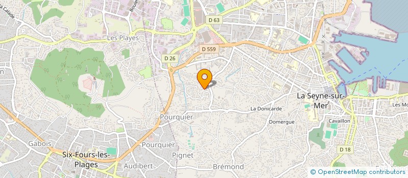 localisation de l'entreprise QADAOUI à LA SEYNE-SUR-MER