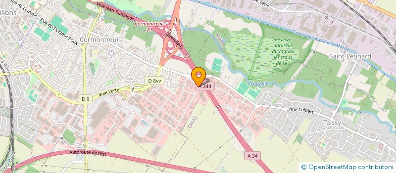 localisation de l'entreprise QADRA  CORMONTREUIL