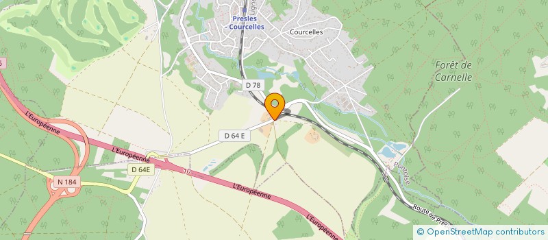 localisation de l'entreprise QADRE NOIR  PRESLES