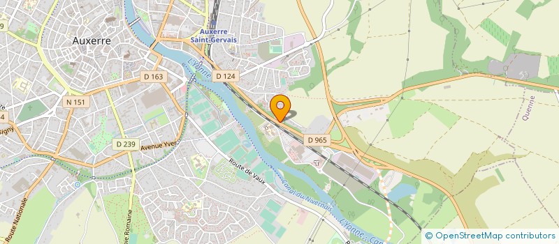 localisation de l'entreprise QADRO CERAMIQUE 89 à AUXERRE