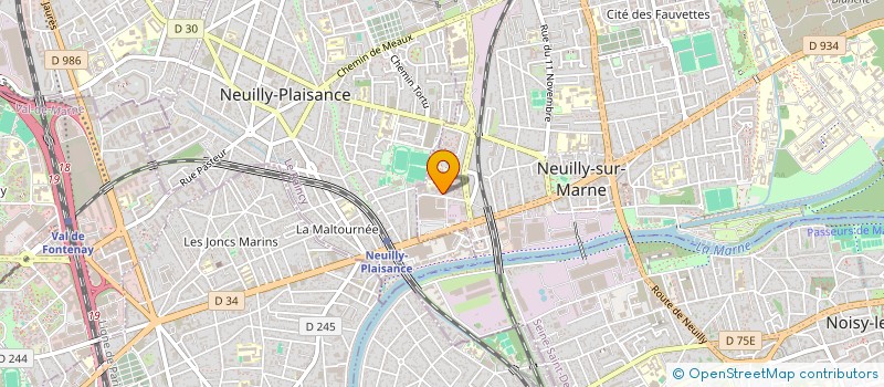 localisation de l'entreprise QAG IMMO à NEUILLY-SUR-MARNE