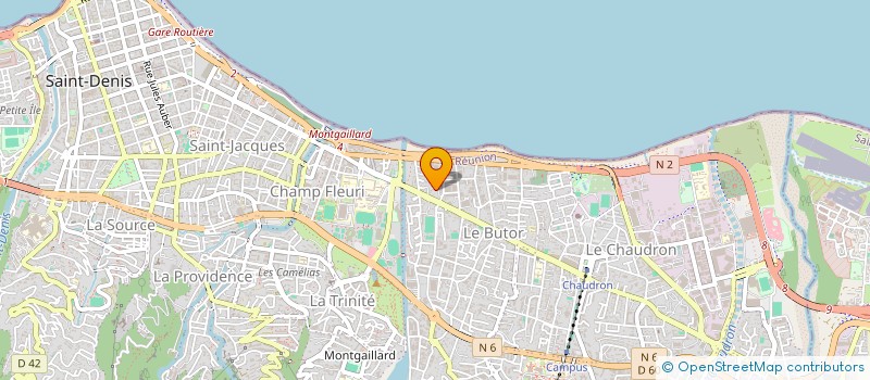 localisation de l'entreprise QAIS à SAINT-DENIS