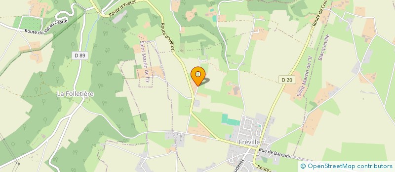 localisation de l'entreprise QAJHAV  SAINT MARTIN DE L'IF