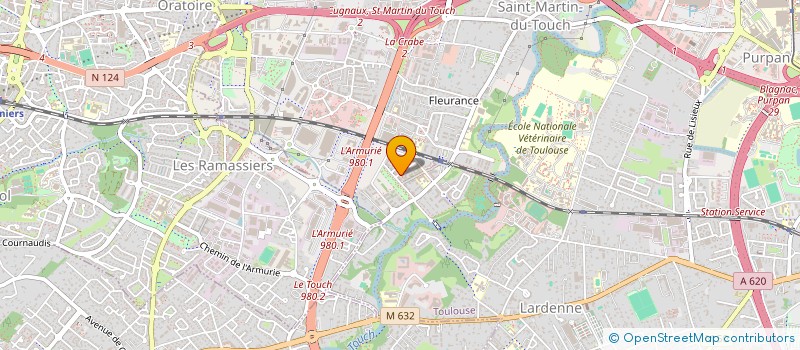 localisation de l'entreprise QAL ESCAPE à TOULOUSE