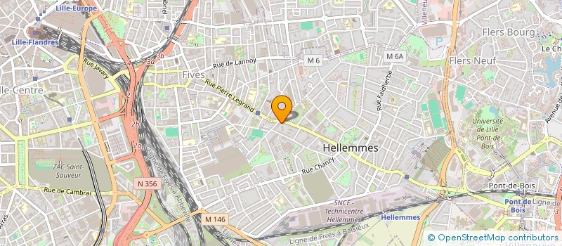 localisation de l'entreprise QALB à LILLE