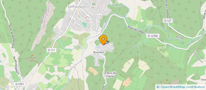 localisation de l'entreprise QALIO  VAILHAUQUES