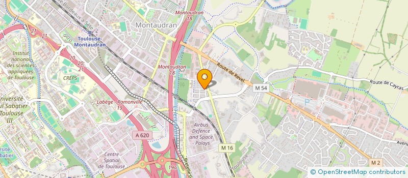 localisation de l'entreprise QALIPSE AUDIT à TOULOUSE