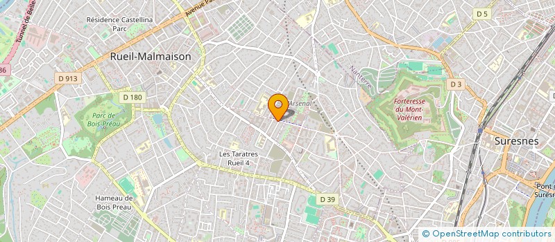 localisation de l'entreprise QALISYS à RUEIL-MALMAISON
