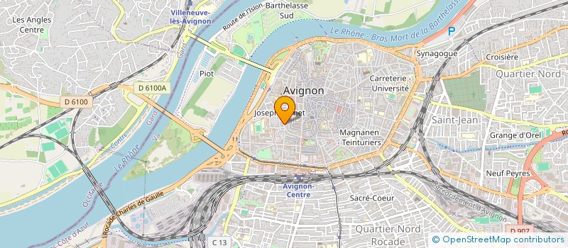 localisation de l'entreprise QALV à AVIGNON
