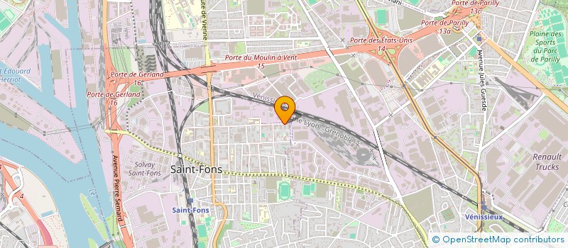 localisation de l'entreprise QALY BUSINESS  SAINT-FONS