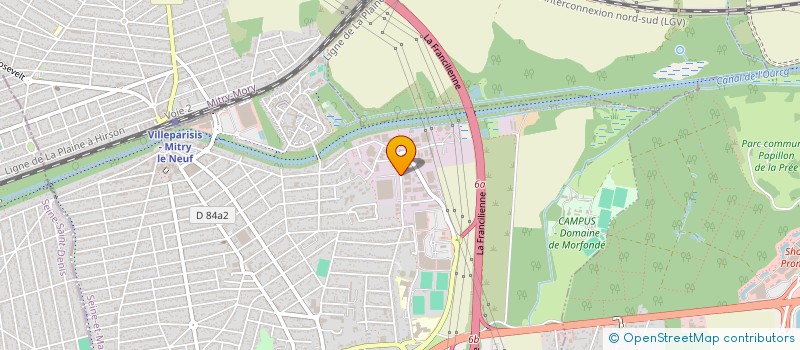 localisation de l'entreprise QALYCLES  VILLEPARISIS