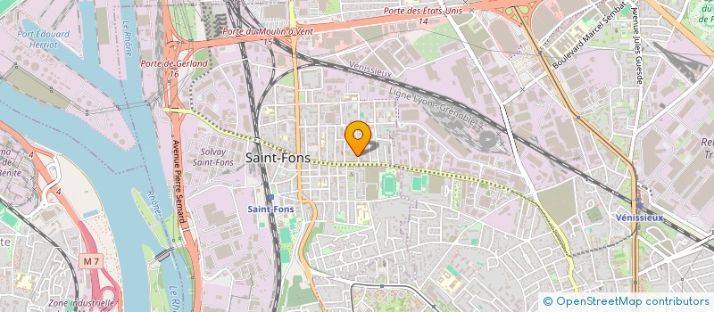 localisation de l'entreprise QALYFORM  LYON