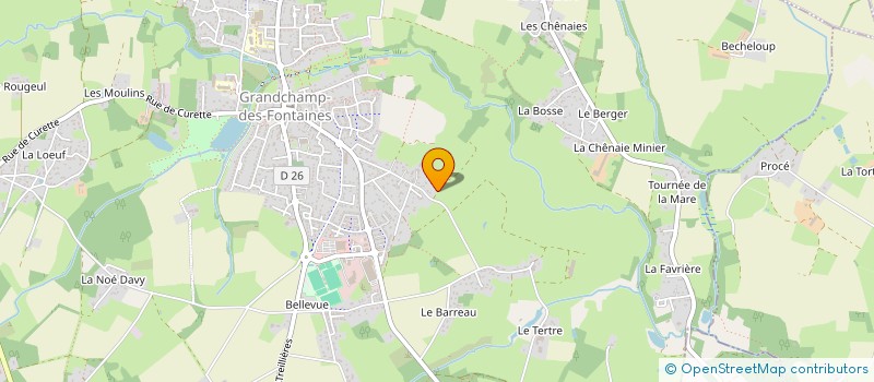 localisation de l'entreprise QAMA INVEST  GRANDCHAMP-DES-FONTAINES