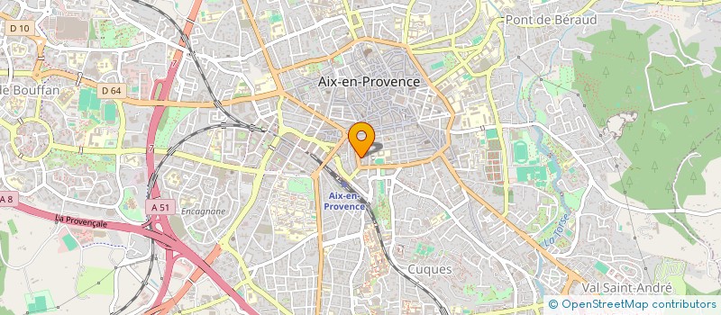 localisation de l'entreprise QAMARI à AIX-EN-PROVENCE
