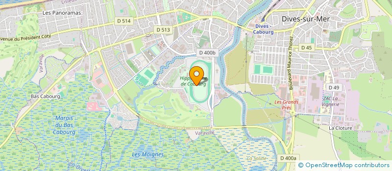 localisation de l'entreprise QAMINA à CAEN