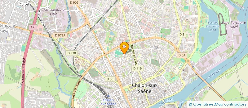 localisation de l'entreprise QAMPADA à CHALON-SUR-SAONE