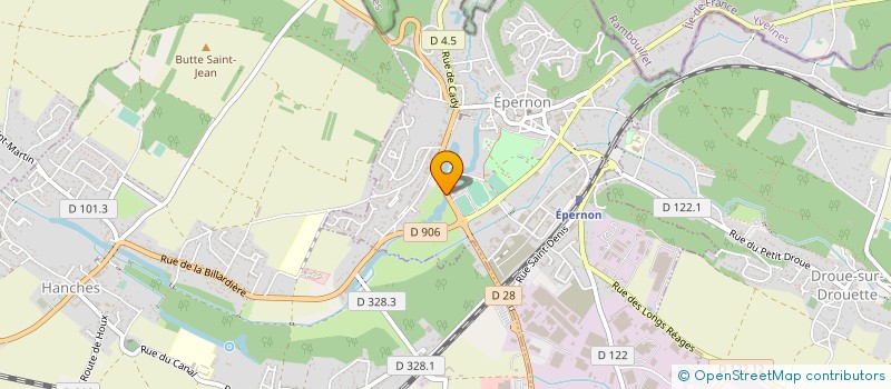 localisation de l'entreprise QANOPI à EPERNON