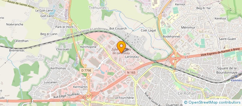 localisation de l'entreprise QANTALIS à VANNES
