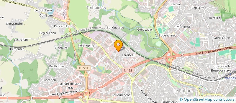 localisation de l'entreprise QANTALIS EXPERTISE à VANNES