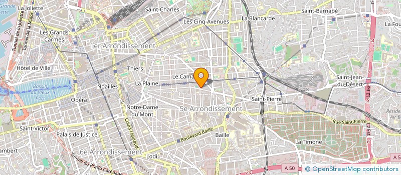 localisation de l'entreprise QANTARA à MARSEILLE