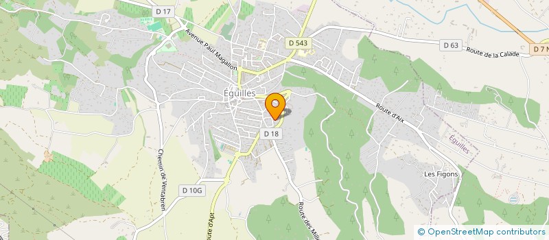 localisation de l'entreprise QANTOM  EGUILLES