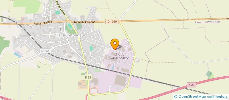 localisation de l'entreprise QAP CONSEIL  VILLERS-BRETONNEUX