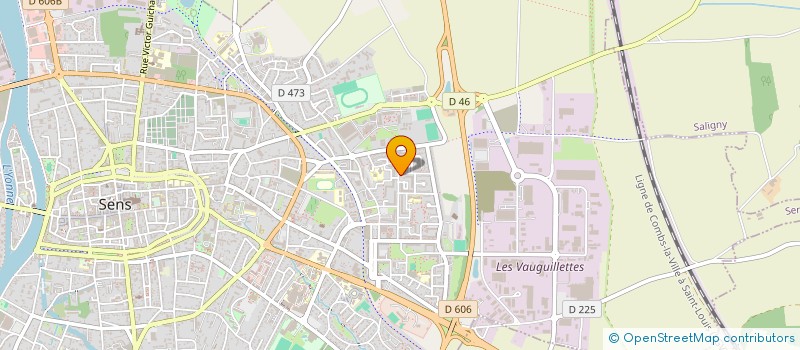 localisation de l'entreprise QAPA à SENS