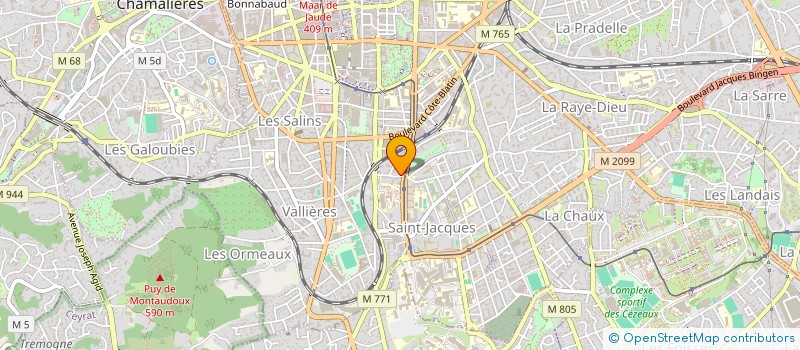 localisation de l'entreprise QARBOON à CLERMONT-FERRAND