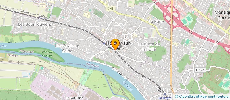 localisation de l'entreprise QARDALYS FOODS  HERBLAY-SUR-SEINE