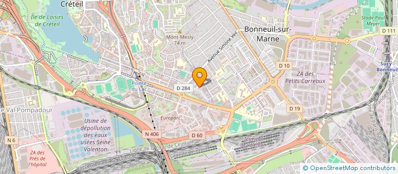 localisation de l'entreprise QARDINAL à CRETEIL