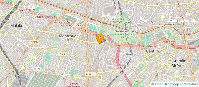 localisation de l'entreprise QARNOT COMPUTING  MONTROUGE