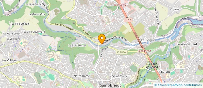 localisation de l'entreprise QARS à PLERIN