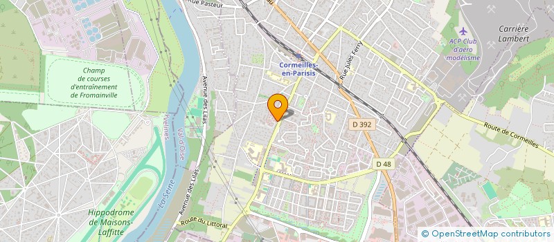 localisation de l'entreprise QARTA ENERGIE à CORMEILLES-EN-PARISIS