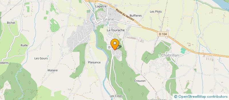 localisation de l'entreprise QASA  GRANE