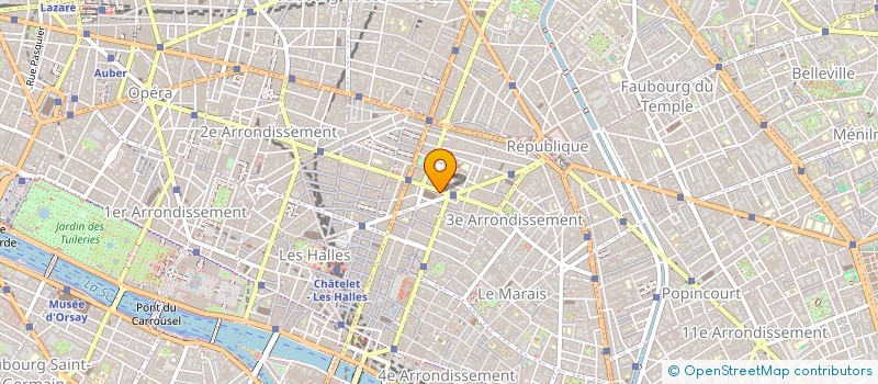 localisation de l'entreprise QASAR INFORMATIQUE  PARIS