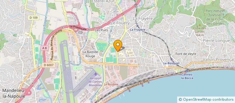 localisation de l'entreprise QATA SPEED  CANNES