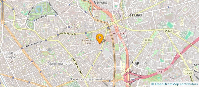 localisation de l'entreprise QATAR LIMELIGHT  PARIS