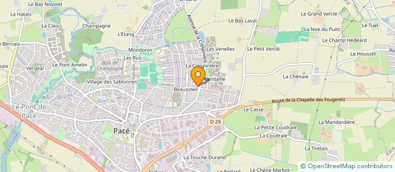 localisation de l'entreprise QB CONSULTING à PACE