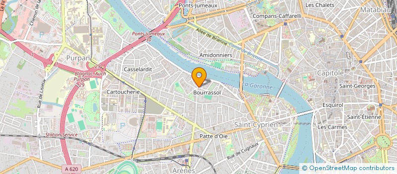 localisation de l'entreprise QB DRIVER à TOULOUSE