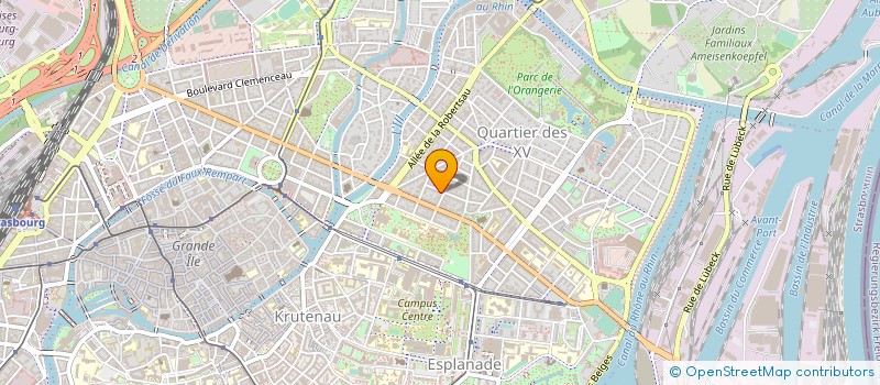 localisation de l'entreprise QBD QUENOT BUSINESS DEVELOPPEMENT à STRASBOURG