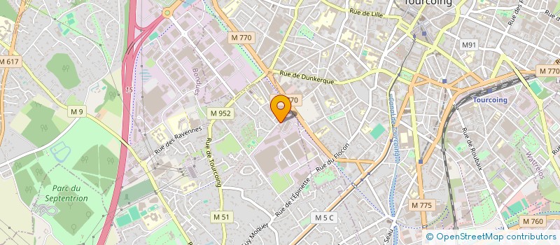 localisation de l'entreprise QBI  MOUVAUX