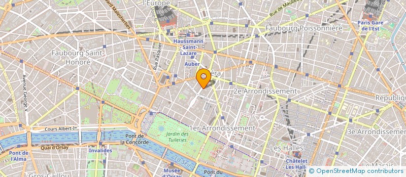 localisation de l'entreprise QBIT à COLOMBES