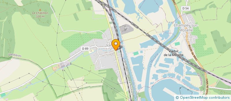 localisation de l'entreprise QBMX SCHOOL  VANDIERES