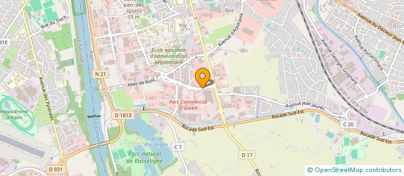 localisation de l'entreprise QBOE  BOE