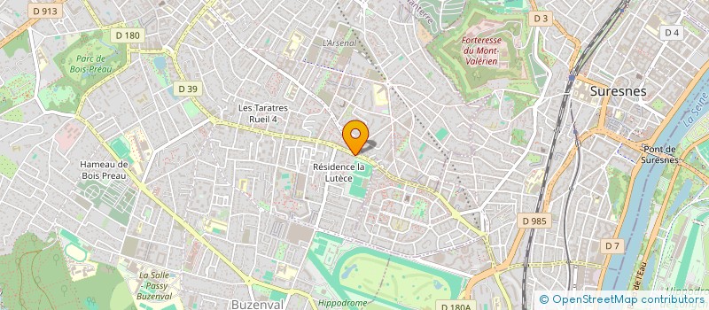 localisation de l'entreprise QBPLOMBERIE à RUEIL-MALMAISON