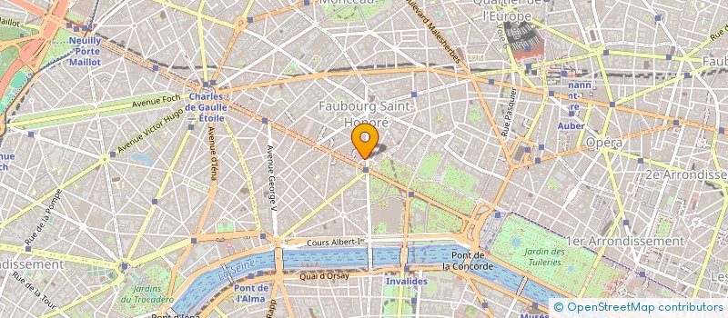 localisation de l'entreprise QC INTERNATIONAL à PARIS