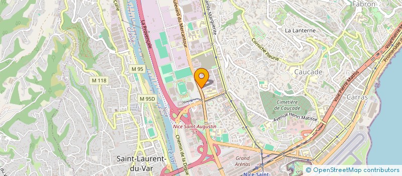 localisation de l'entreprise QC-NS à NICE