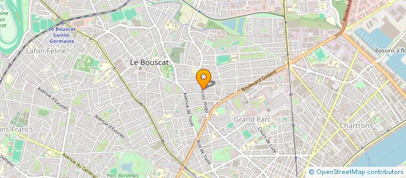 localisation de l'entreprise QC2M  LE BOUSCAT